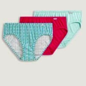 NWT Women's Plus Size Elance Bikini -3 Pack, Geo/Turquoise Cloud color